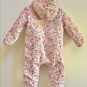 🎀 KOALA BABY | Baby Girl Floral Snowsuit